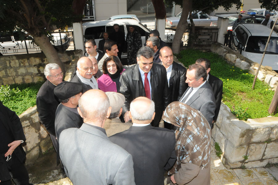 الوزير الضايع في مركز النبطية