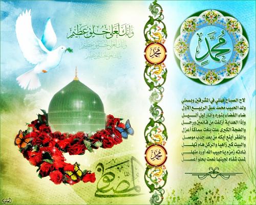 أثابكم الله وكل عام وانتم بخير بمناسبة مولد سيد المرسلين وحبيب رب العالمين