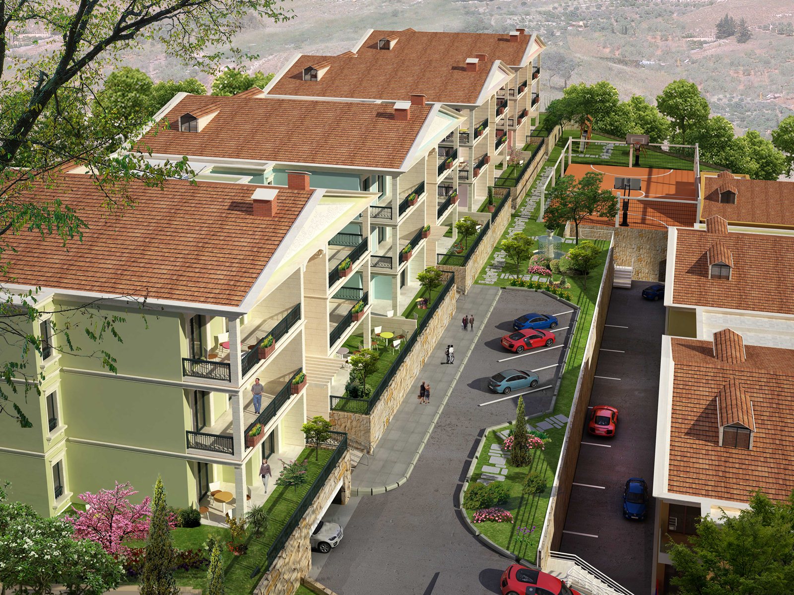 Spring Residence: مشروع سكني راقي.. تحتاجه الخيام