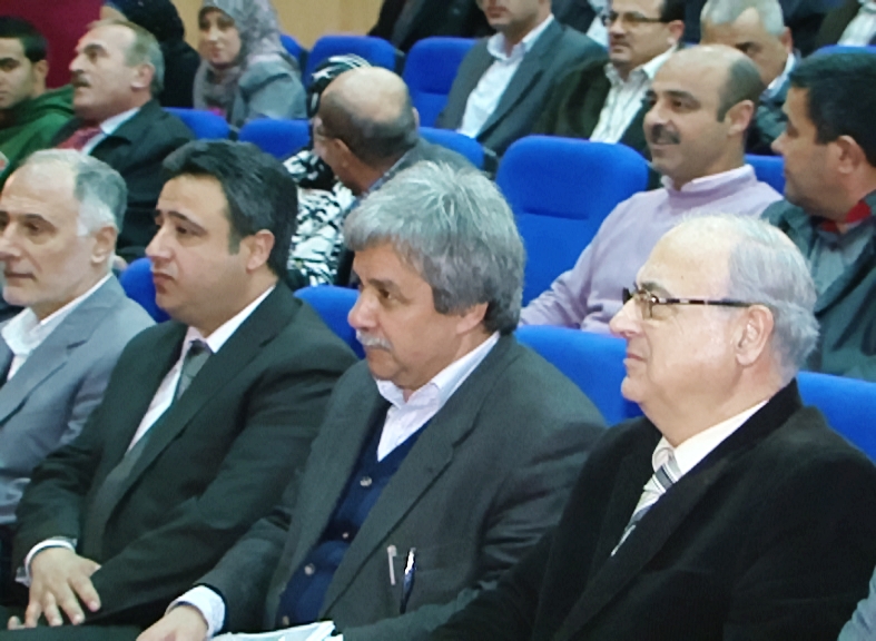 المهرجان التكريمي الذي نظمه تجمع المعلمين في لبنان بمناسبة عيد المعلم في قاعة ثانوية حسن كامل الصباح في مدينة النبطية