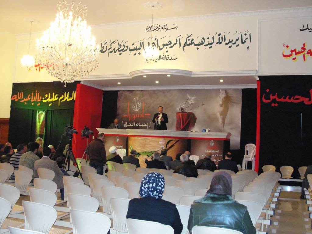 بلدية الخيام تحيي الذكرى السنوية لشهداء مجزرة البلدة في مطلع نيسان 2012- أرشيف