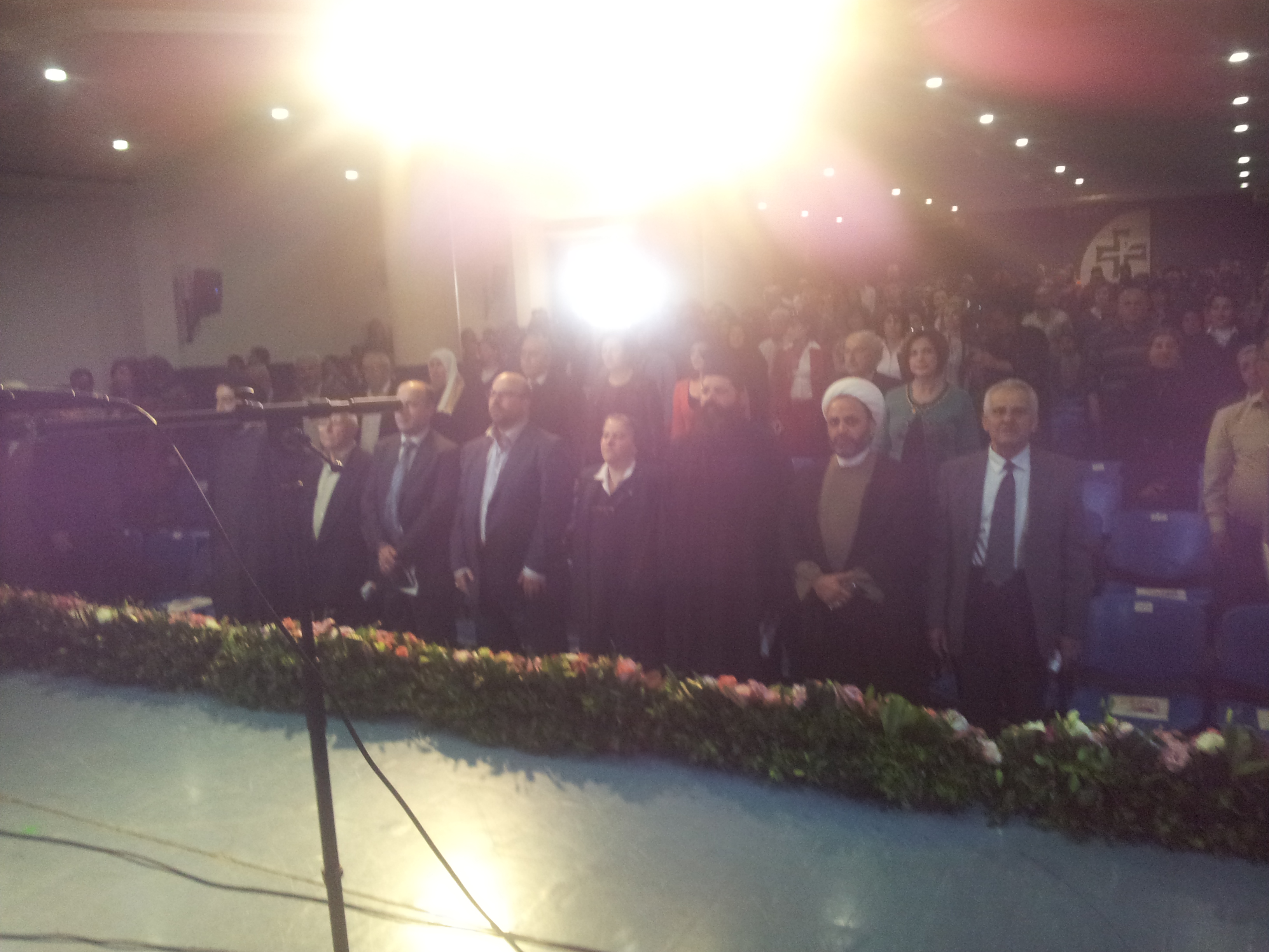 حفل مشترك في عيد البشارة لمدرستي عيسى بن مريم وراهبات القلبين الأقدسين