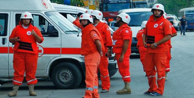 عناصر من الصليب الأحمر الدولي في الناقورة - أرشيف