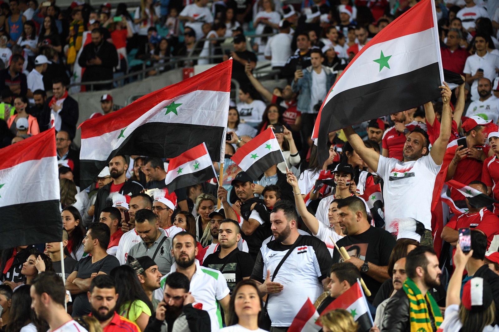 جماهير سوريا امام استراليا