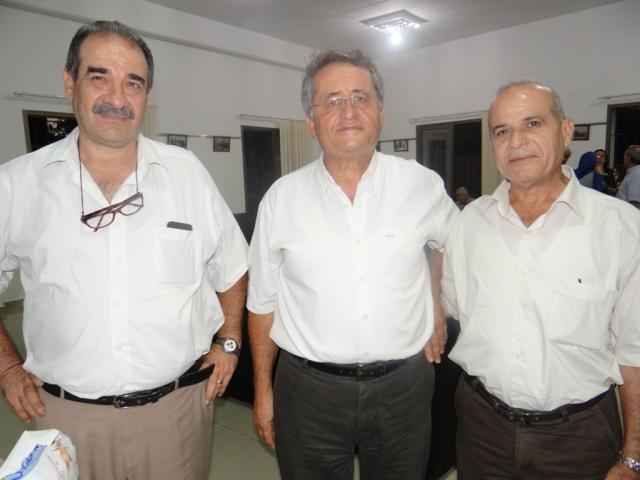مع المهندسان أسعد رشيدي وعلي اسماعيل