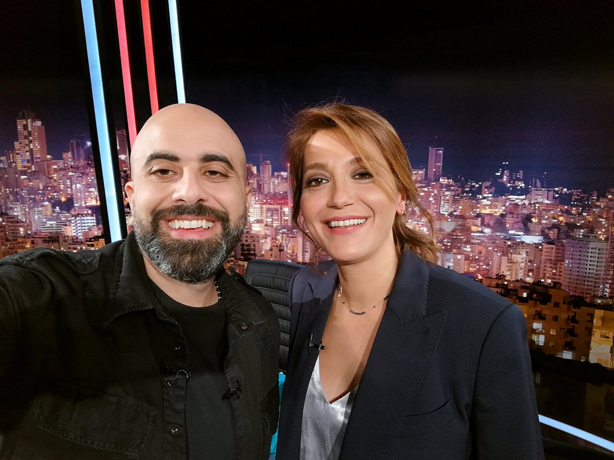 ابنة رئيس الجمهورية ميراي ميشال عون مع هشام حداد