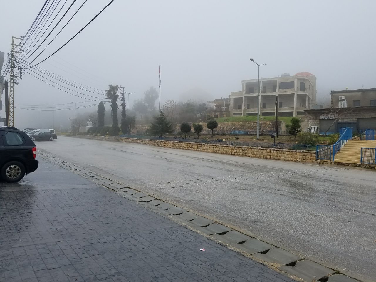 أوتوستراد جديدة مرجعيون.. مع بدء زوال الضباب