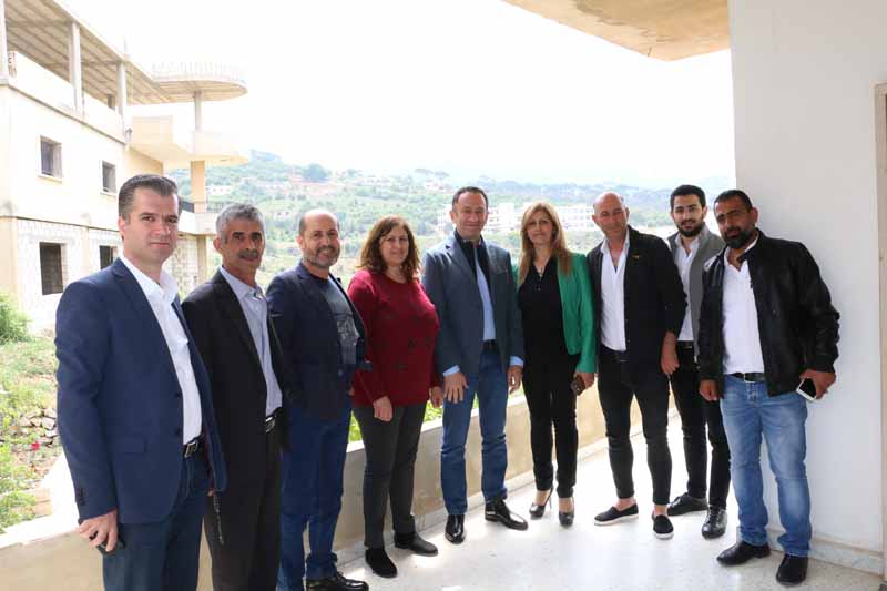 الخطيب يلتقي رئيس بلدية الكفير