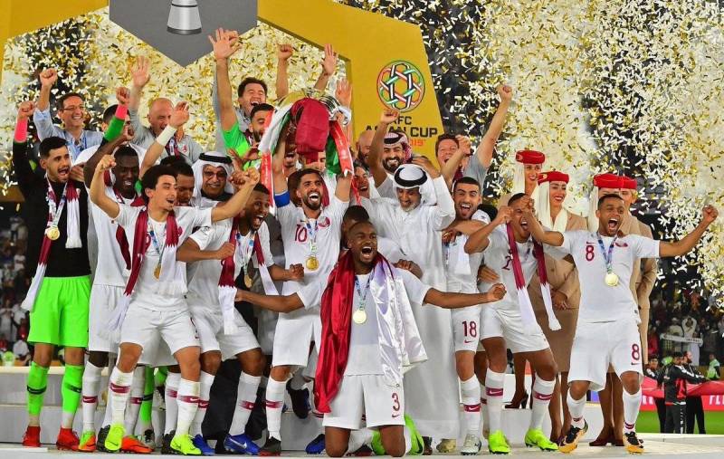 لاعبو قطر