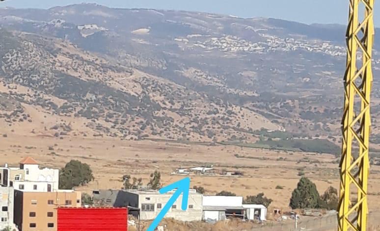 العدو أقام خيمة في قرية الغجر مقابل الوزاني