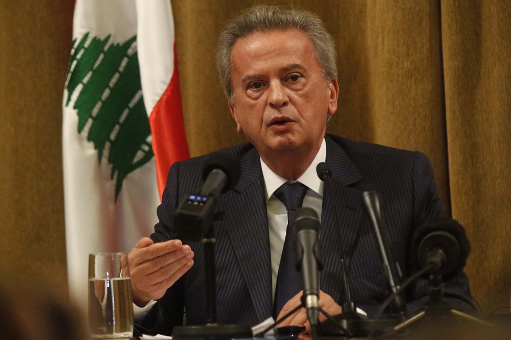 حاكم مصرف لبنان رياض سلامة