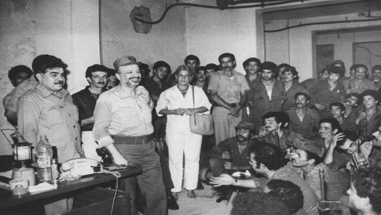 نادية لطفي وعرفات