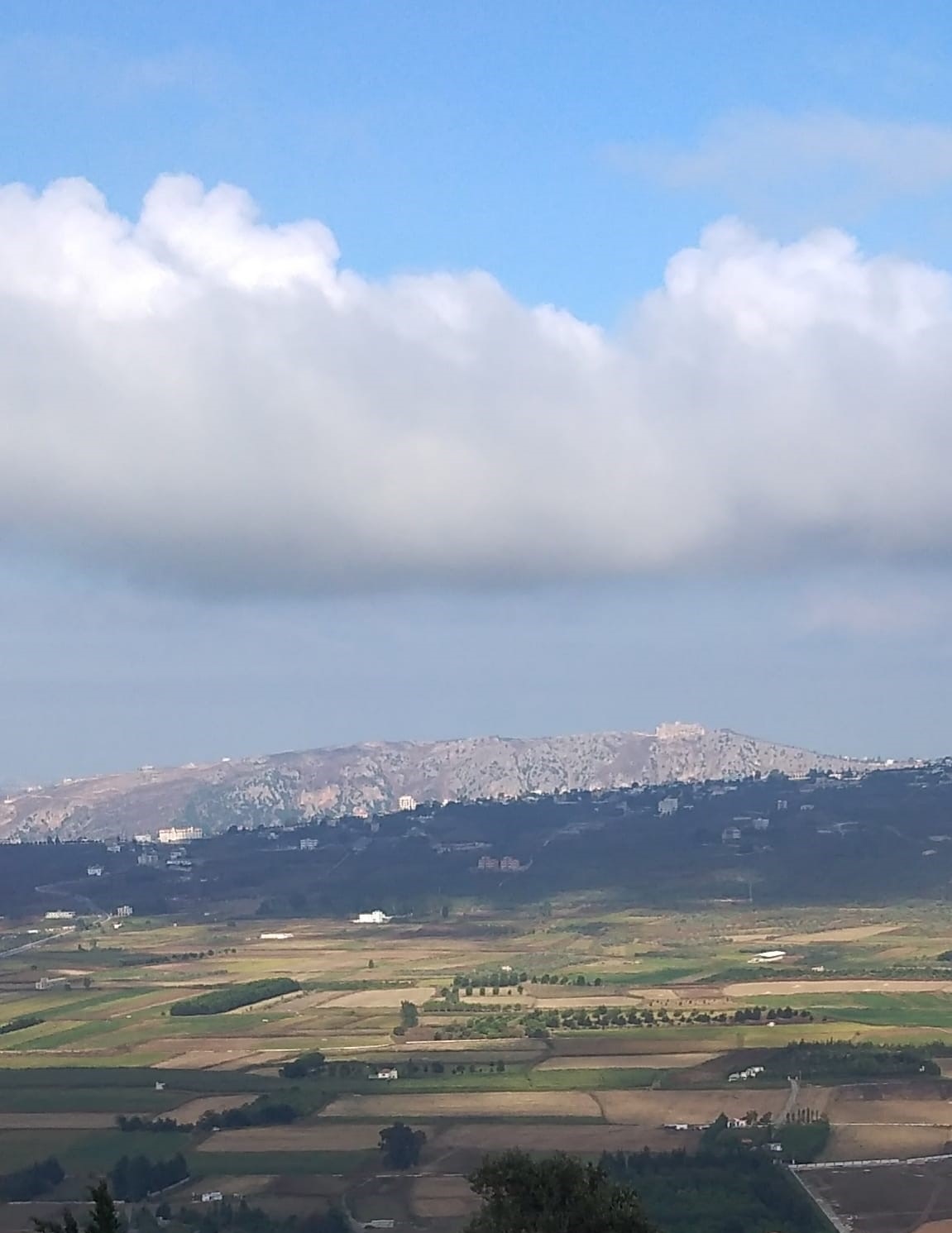 سهل الخيام قبل التعديات الإسمنتية