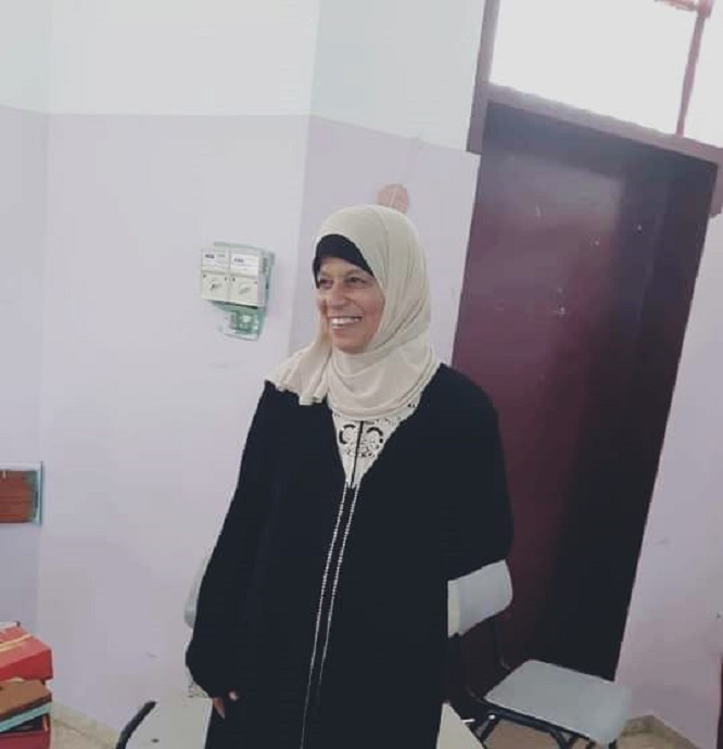 المعلمة الفاضلة المأسوف عليها الأستاذة سهيلة بدر..
