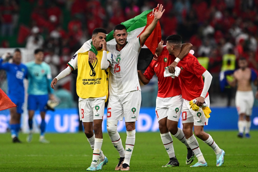 تأهّل المغرب متصدّراً لمجموعته (أ ف ب)