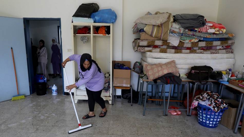 يعدّ مكتب الأمم المتحدة خطة لإغاثة نحو مليون نازح في حال اندلاع الحرب (Getty)