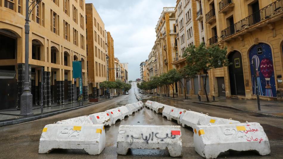 بعد انفجار المرفأ ترسخ أكثر هجران وسط بيروت (Getty)