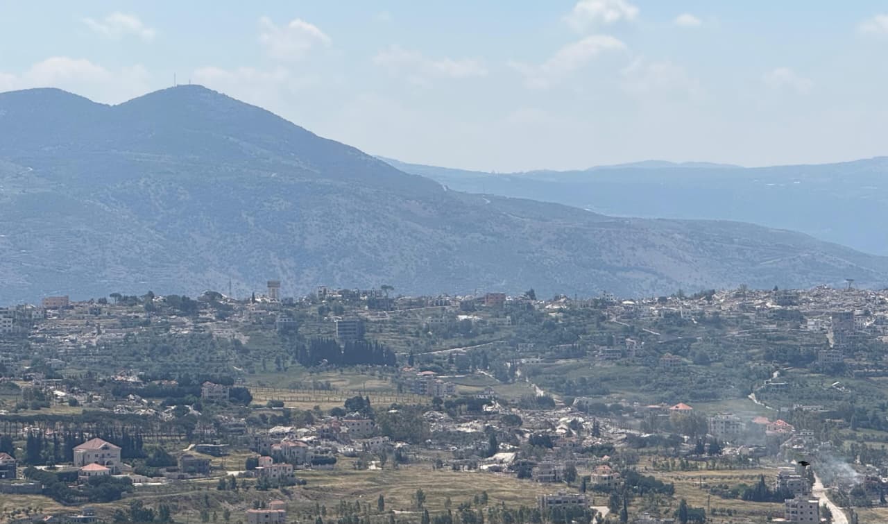 صورة لجانب من مدينة الخيام نشرها أحد الناشطين - تاريخ اليوم 23 أيّار 2026