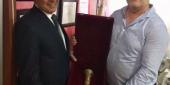 الرئيس محمود عباس يشيد بالدكتور وليد ابودهن